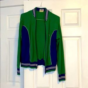 Vintage IZod Lacoste zippered sweatshirt